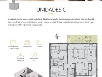Departamento en venta de 2 dormitorios en Rafaela