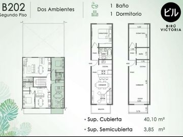 Departamento en venta de 1 dormitorio en Villa Luzuriaga