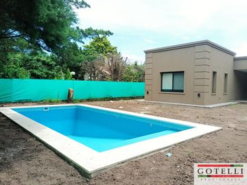 Venta Canning Hermosa Casa De 3 Dormitorios Llave En Mano - Brickland Barrio Cerrado