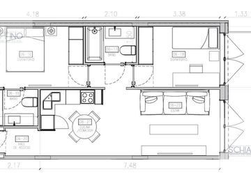 Departamento Venta en Caballito  3 ambientes balcon piscina