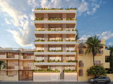 Departamento estudio en venta en Playa del Carmen 26m2