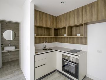 Departamento a estrenar de 1 ambiente con vistas increíbles al verde!