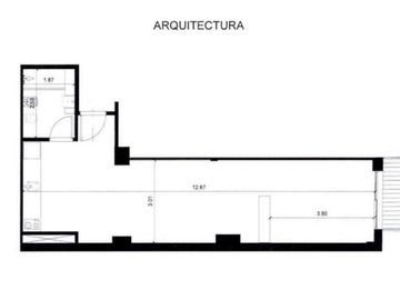 Departamento en  alquilar, apto profesiona.