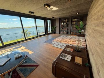 Casa 6 Amb a Estrenar en Venta, Lote Al Lago en Barrio Marinas. Puertos del Lago