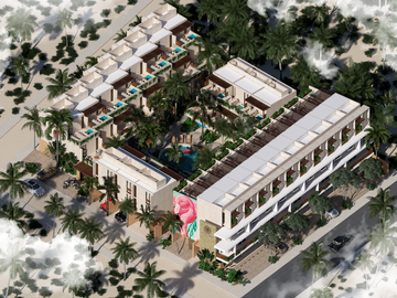 Townhouse en Venta en Telchac, Amaité, Yucatán (Mod. A)