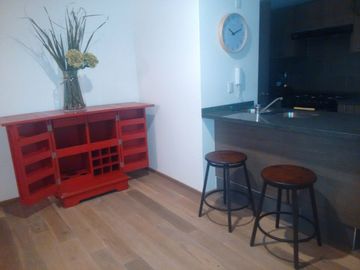 Renta Departamento amueblado en la Cuauhtémoc con Roof Garden privado