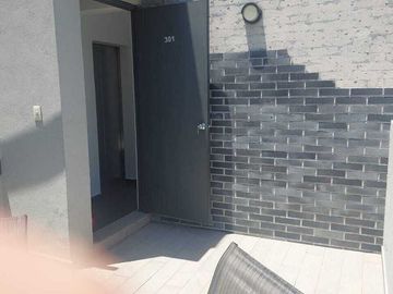 Renta Departamento amueblado en la Cuauhtémoc con Roof Garden privado
