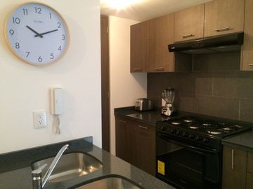 Renta Departamento amueblado en la Cuauhtémoc con Roof Garden privado