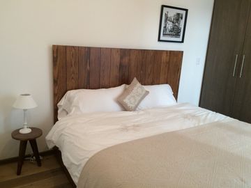 Renta Departamento amueblado en la Cuauhtémoc con Roof Garden privado