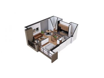Se Vende Apartamento En Construcción Para Rentas Cortas Icono Living