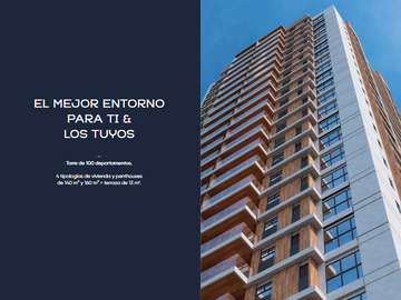 Departamento en Venta en zona residencial en Bosque Real, EDOMEX.