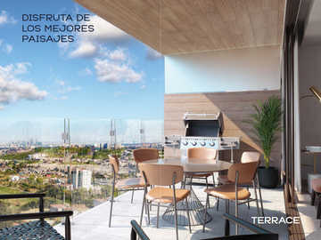 Departamento en Venta en zona residencial en Bosque Real, EDOMEX.