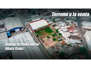 Venta de Bodega 2.658 M2 Km 7.5 Vía a Daule – Guayaquil