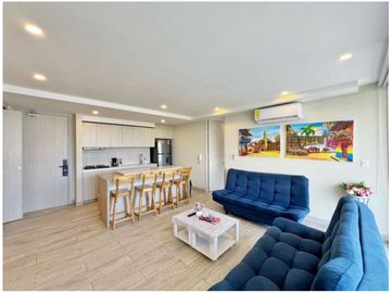 VENDO APARTAMENTO USO TURSTICO 2 ALCOBAS ED. MARTINIQUE CIELO MAR
