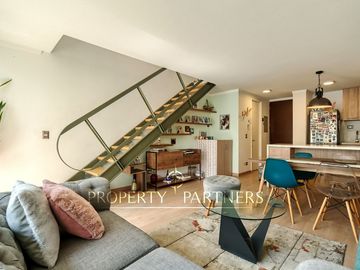 Dúplex contemporáneo en Ñuñoa: comodidad y estilo a pasos de todo
