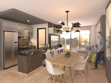 Departamento en venta en colonia Portales Oriente, CDMX.