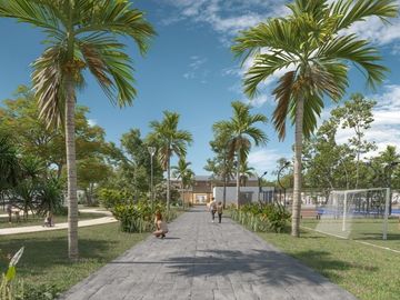 Casa en preventa de 4 Rec. en residencial Gran Bosco en Conkal, Yucatán.