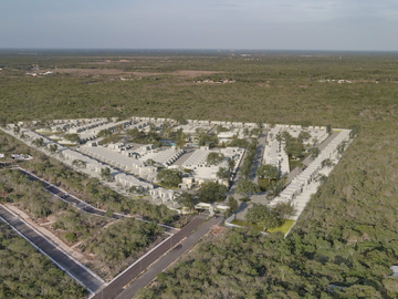 Casa en preventa de 4 Rec. en residencial Gran Bosco en Conkal, Yucatán.