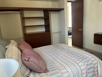 Departamento en Renta Penthouse piso 4 Amueblado en Privada Montes de Ame