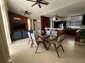 Departamento en Renta Penthouse piso 4 Amueblado en Privada Montes de Ame