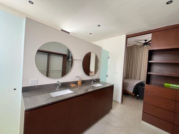 Departamento en Renta Penthouse piso 4 Amueblado en Privada Montes de Ame