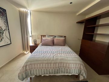 Departamento en Renta Penthouse piso 4 Amueblado en Privada Montes de Ame