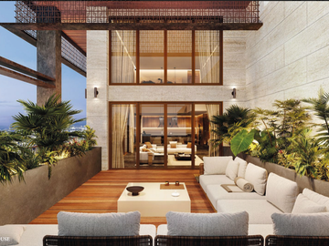 Departamento en venta Arthouse 3 habitaciones y jardin en norte de Merida Yuc