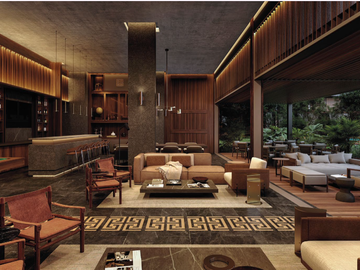 Departamento en venta Arthouse 3 habitaciones y jardin en norte de Merida Yuc