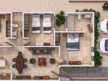Puerto Lindo Casa residencial de playa modelo loto