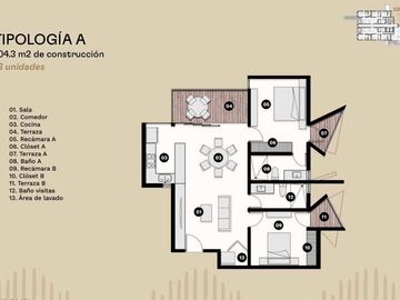 Departamentos en Venta en la Playa Bajareque Telchac Puerto