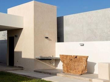 Casa Equipada de 1 piso en venta en Merida en privada Dzidzil Ha