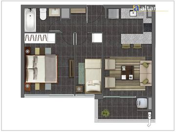 Departamento en Venta en Edificio Lynch piso 11