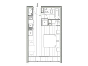 Departamento en Venta en Arturo Prat / Santa Isabel (stgo Centro)