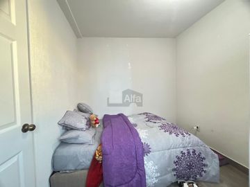 Casa de 2 recámaras en venta en Fracc. Campo Real, Toluca. Cerca de Av. Tollocan