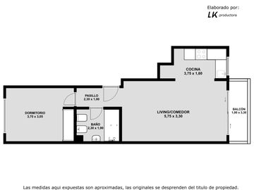 Venta Departamento 2 ambientes Villa Luro a estrenar