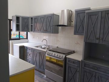 Casa de una sola planta en Fraccionamiento privado