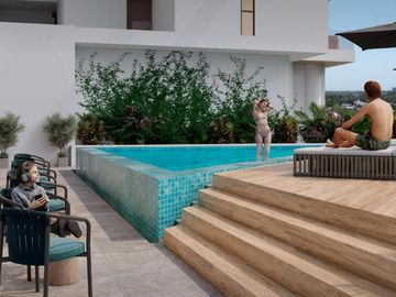 Departamento tipo LOFT con amenidades en Av. Calle 60 Norte