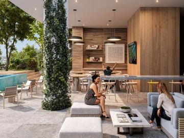 Departamento tipo LOFT con amenidades en Av. Calle 60 Norte
