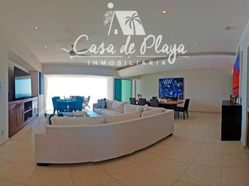 Departamento en  venta Playamar Diamante Acapulco Diamante