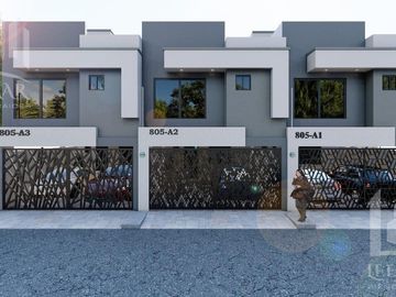 CASAS EN VENTA DE 3  RECAMARAS EN LA COL. DEL PUEBLO