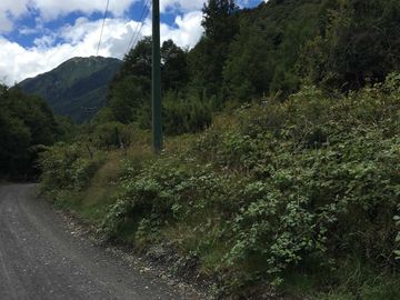 Increíble terreno en la entrada al Parque Nacional Huerquehue