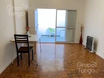 Departamento venta en Retiro, 1 ambiente con patio privado