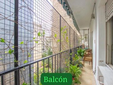 Venta Departamento 3 Ambientes en Recoleta Con Balcón