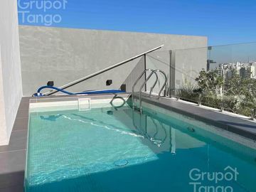 Departamento en venta, monoambiente en Villa Crespo, pileta, parrilla terraza