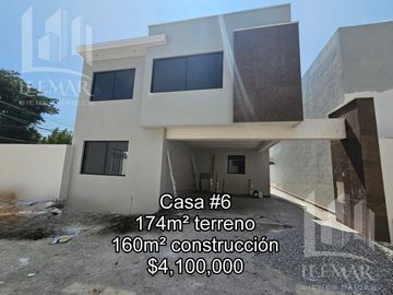 Casa nueva en  Preventa en la Col. Ampliacion de la Unidad Nacional