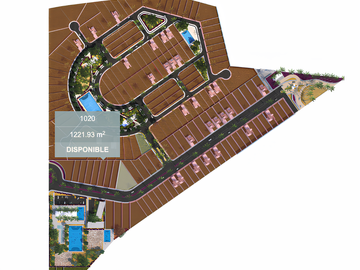 Terreno(1020) en venta en Blanca Residencial, Mérida.