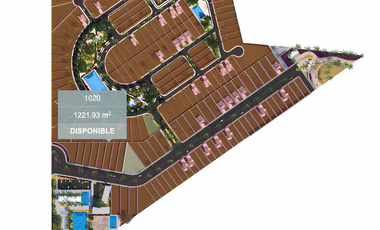 Terreno(1020) en venta en Blanca Residencial, Mérida.