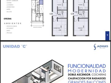 Departamento en venta de 1 dormitorio en Centro
