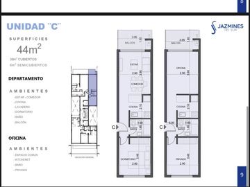 Departamento en venta de 1 dormitorio en Centro
