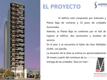 Departamento en venta de 1 dormitorio en Centro